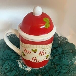 Christmas cup with lid